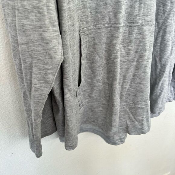 Lou & Grey Signature Soft Pullover Hoodie Sweatshirt in Grey XXL - Picture 3 of 5